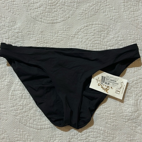 Becca Hipster Black Bikini bottoms. NWT. Medium - Picture 2 of 7